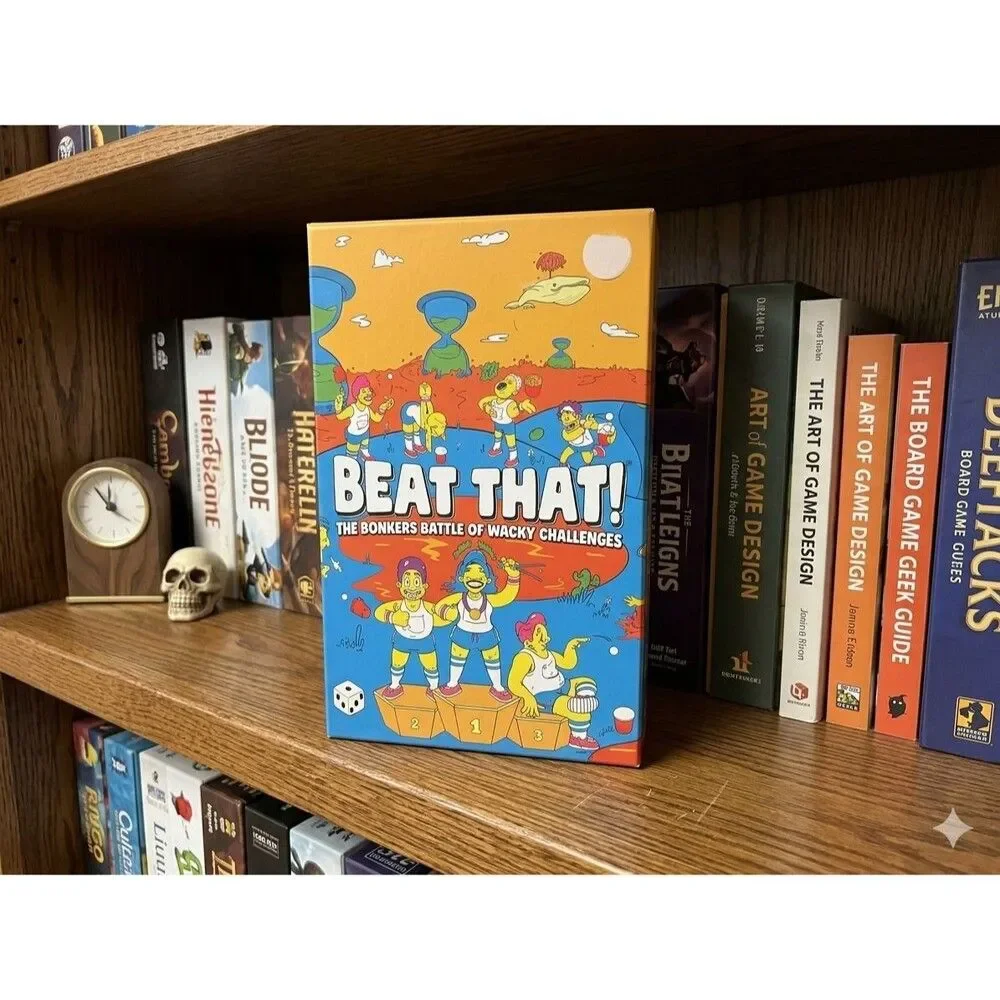 Gutter Games Beat That! The Bonkers Battle of Wacky Challenges Board Game